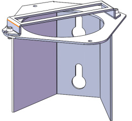地下管網(wǎng)低功耗采集微系統(tǒng)安裝支架