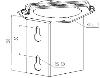 地下管網(wǎng)低功耗采集微系統(tǒng)安裝支架